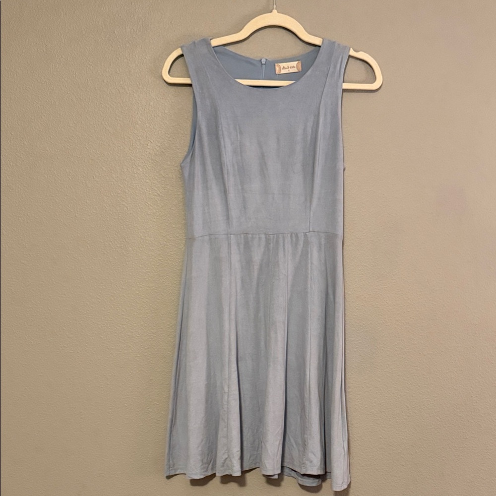 Light Blue Sleeveless Dress